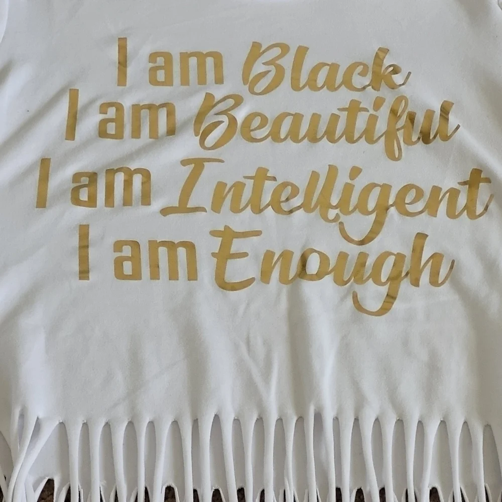 GRAPHIC Novelty Fringe Short Sleeve Shirt - Picture 3 of 4